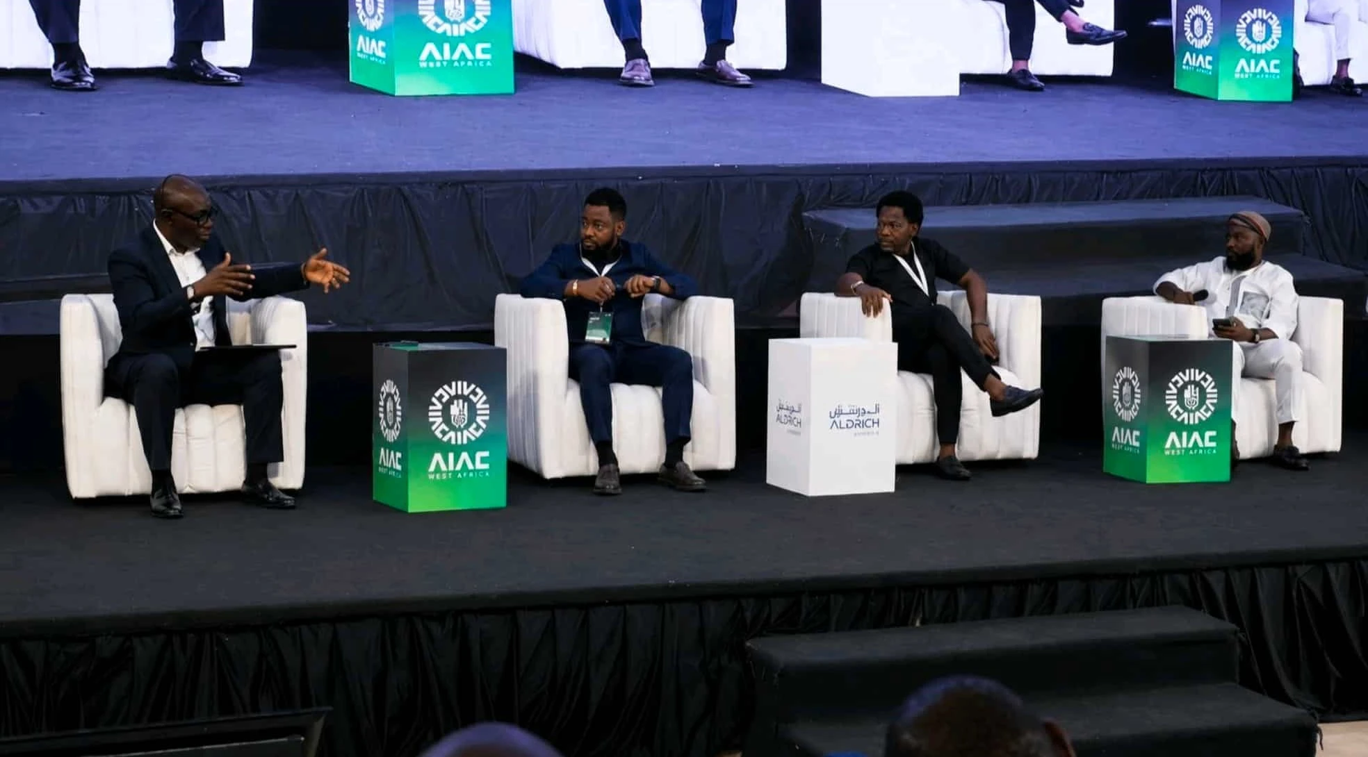 Panel discussion pictured on the AIAIAC Africa conference website